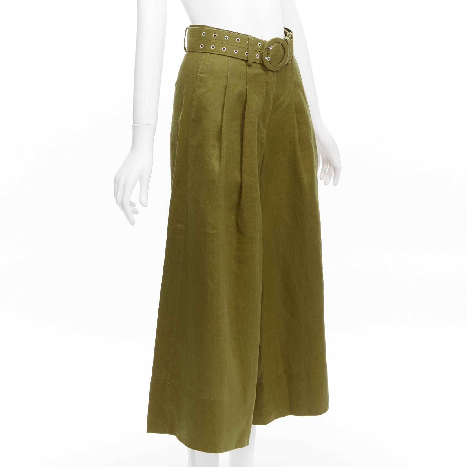 Nicholas Belted Wide Pants - Image 6