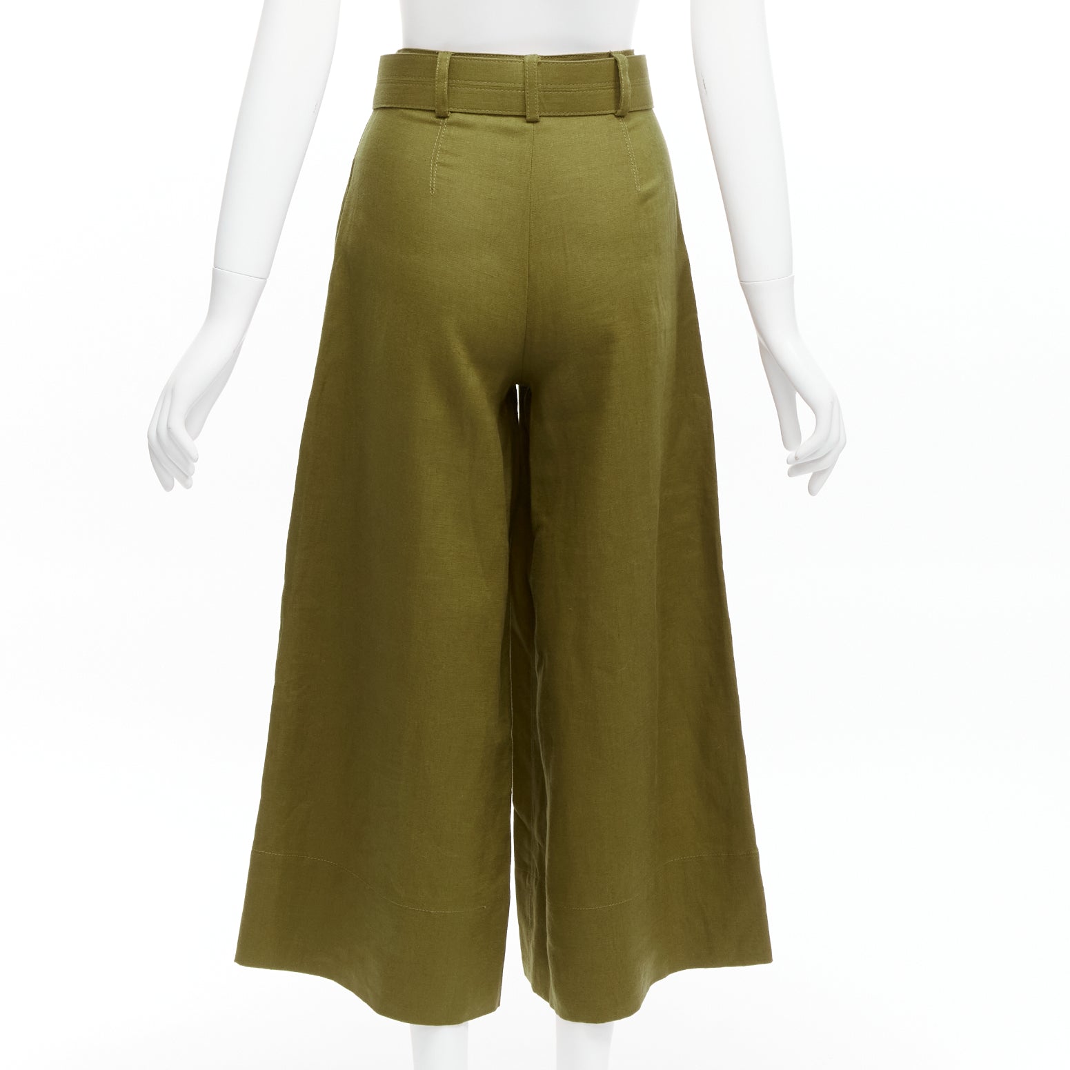 Nicholas Belted Wide Pants - Side view