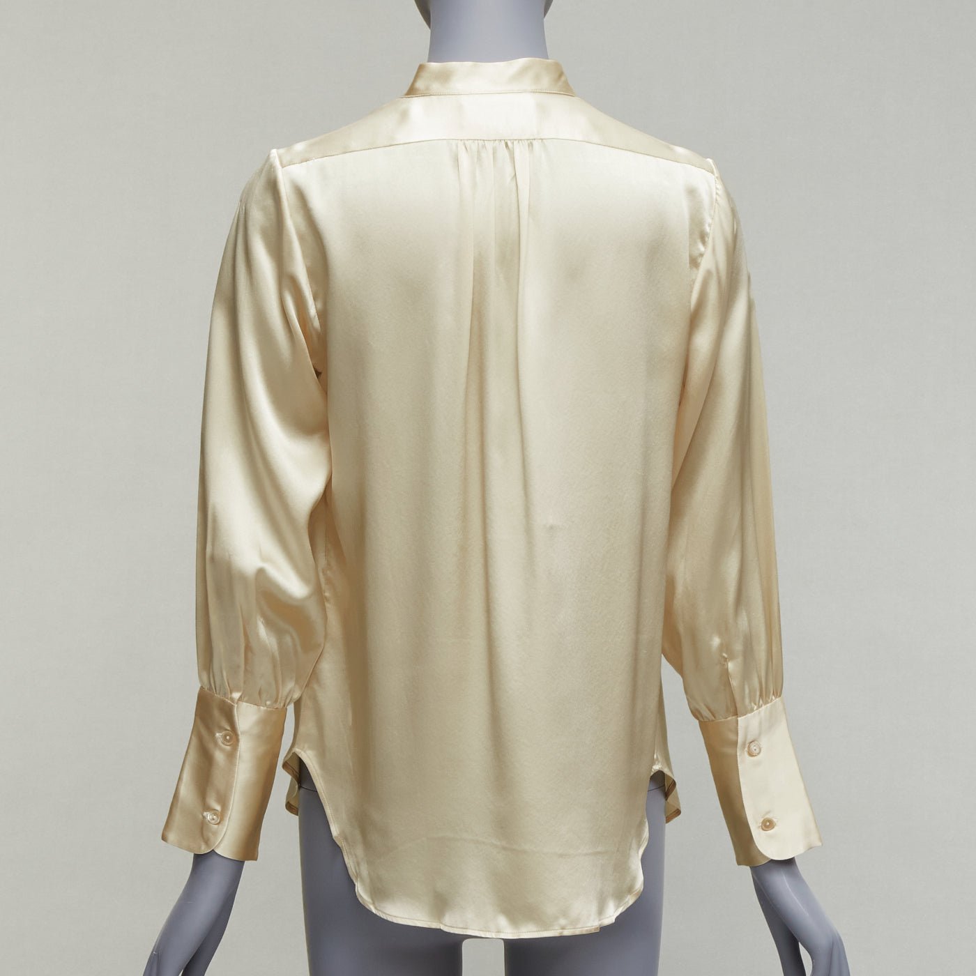 Nili Lotan Pleated Popover Blouse - Side view