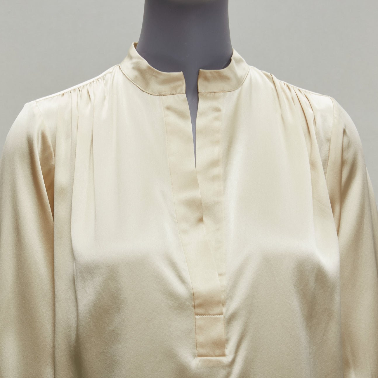 Nili Lotan Pleated Popover Blouse - Detail 2