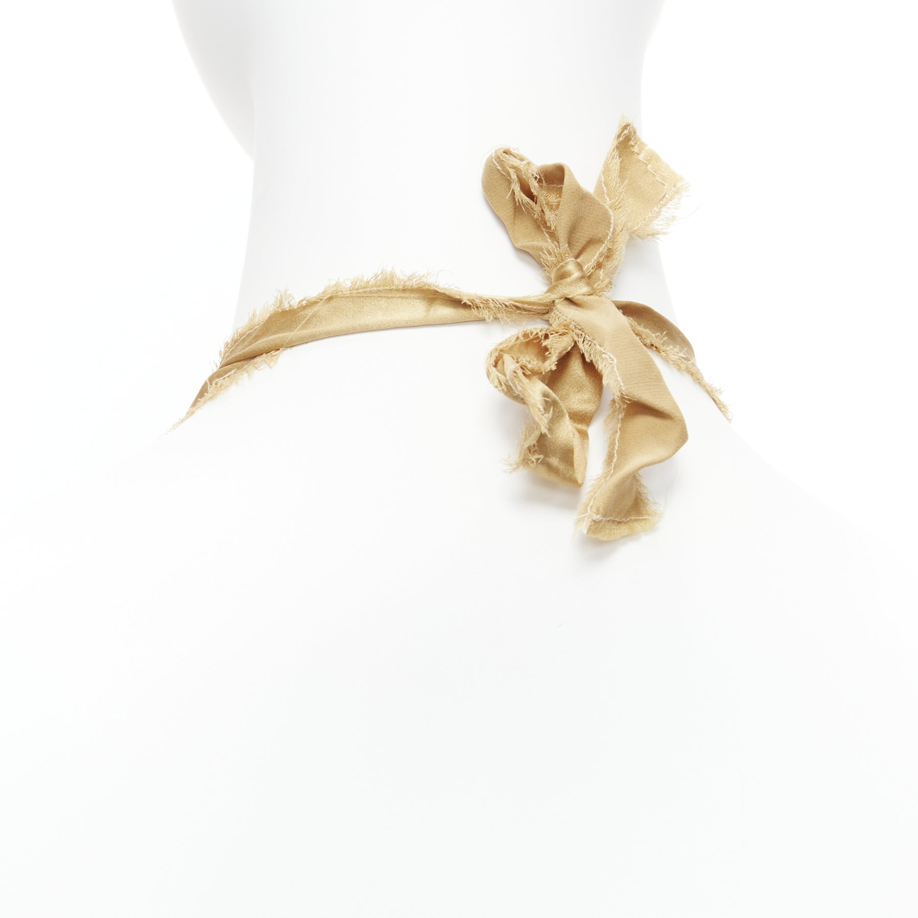 Lanvin Ribbon Wrap Necklace - Detail 2