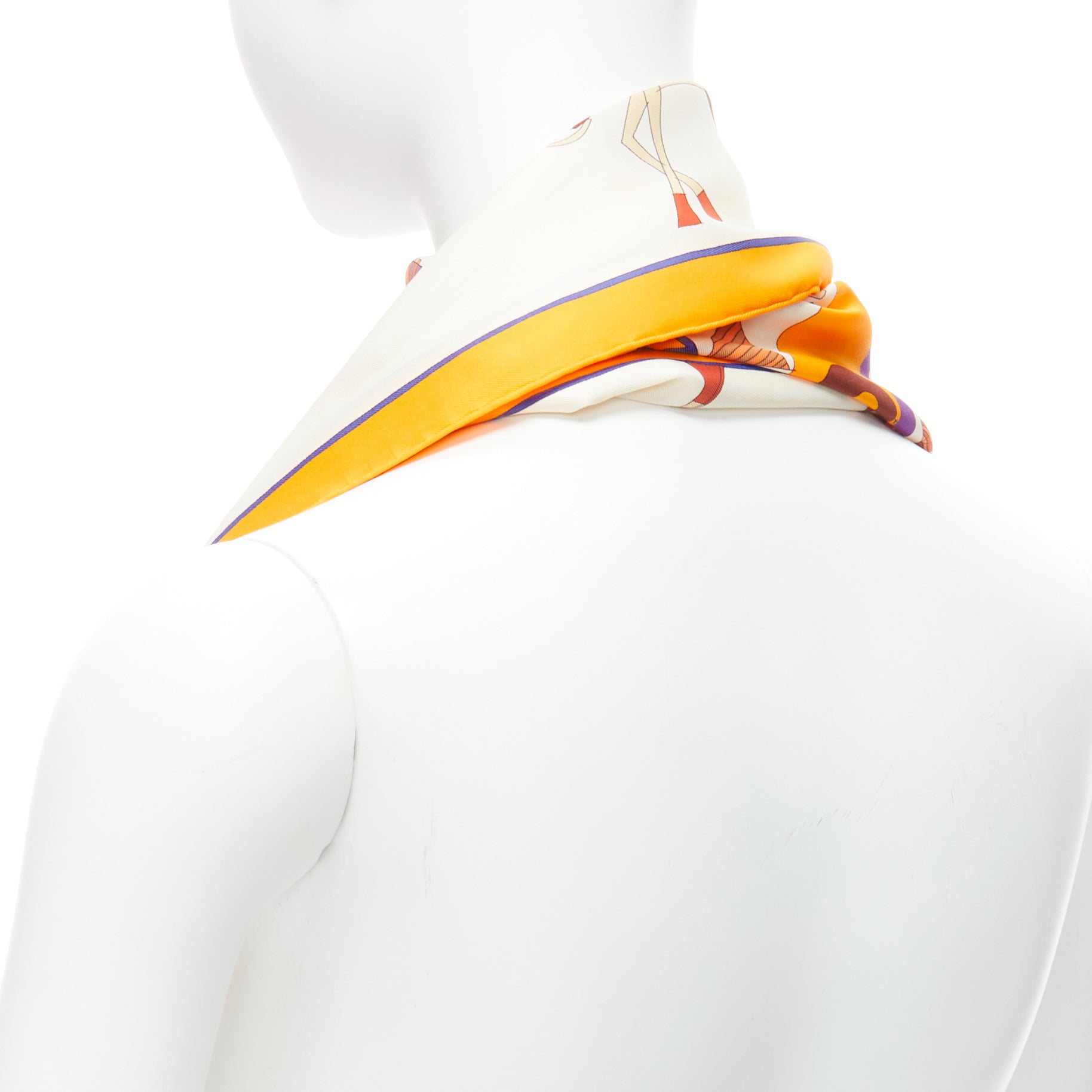 Hermès Amour Cheval Scarf - Detail 1