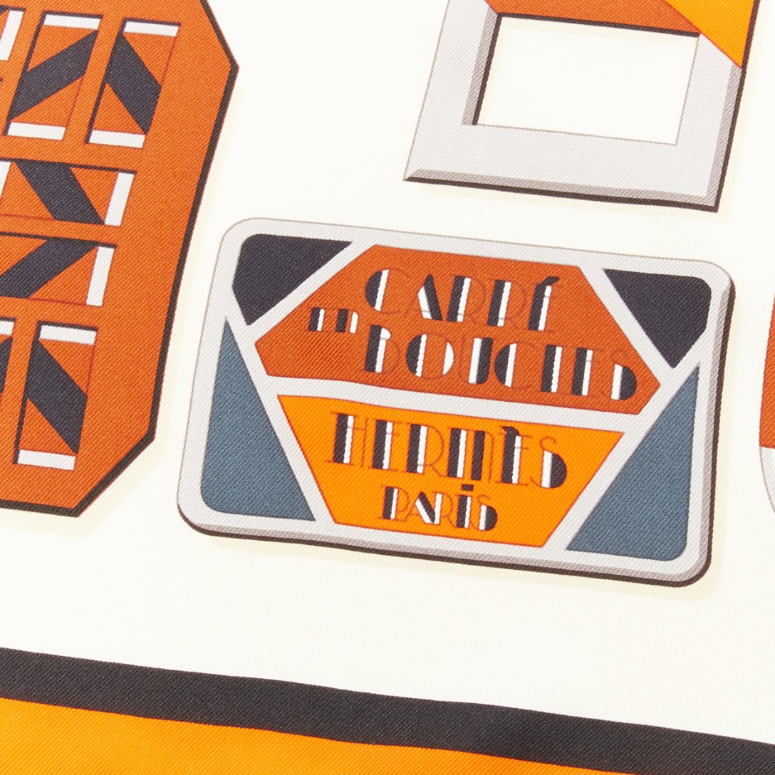 Hermès H Buckle Scarf - Back view