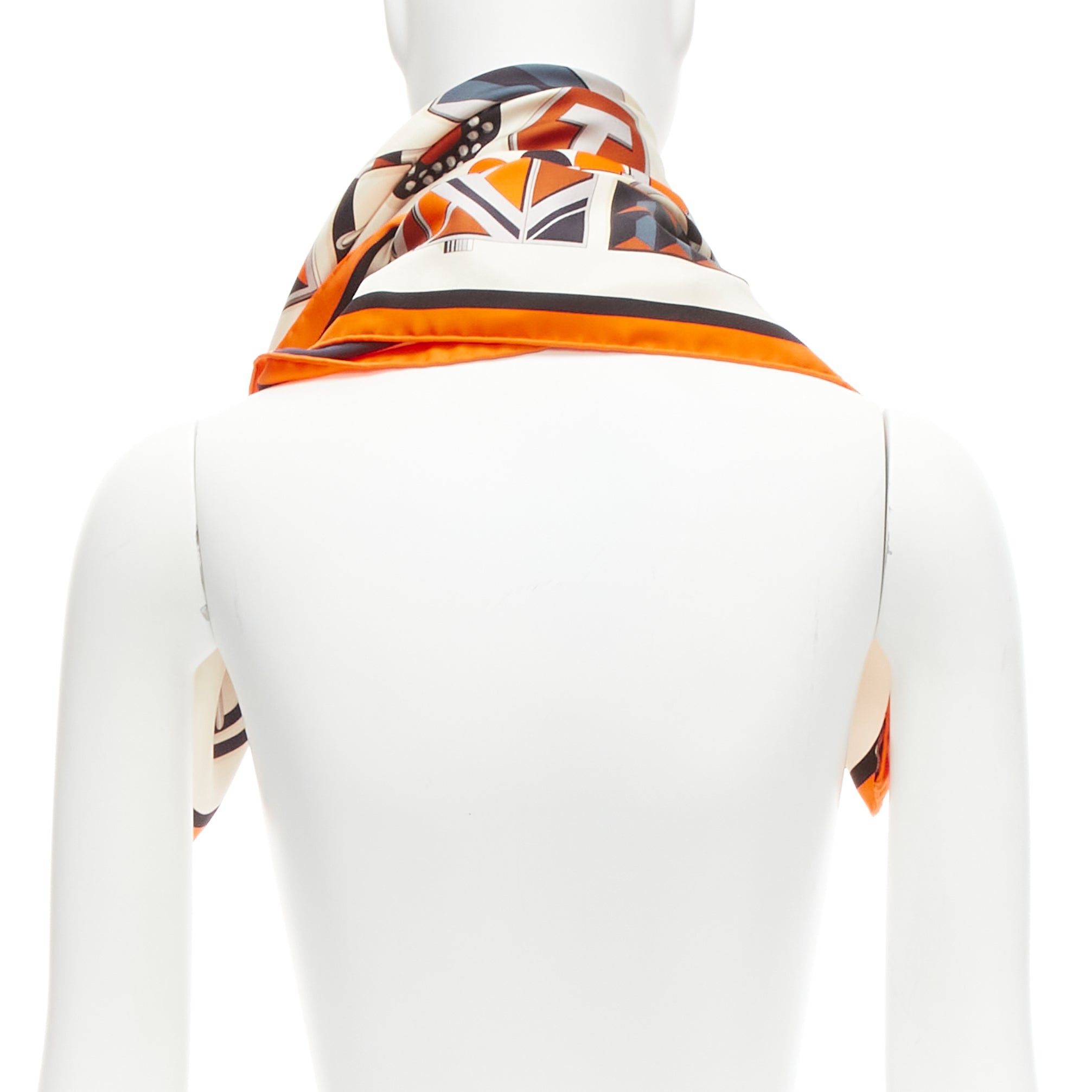 Hermès H Buckle Scarf - Side view