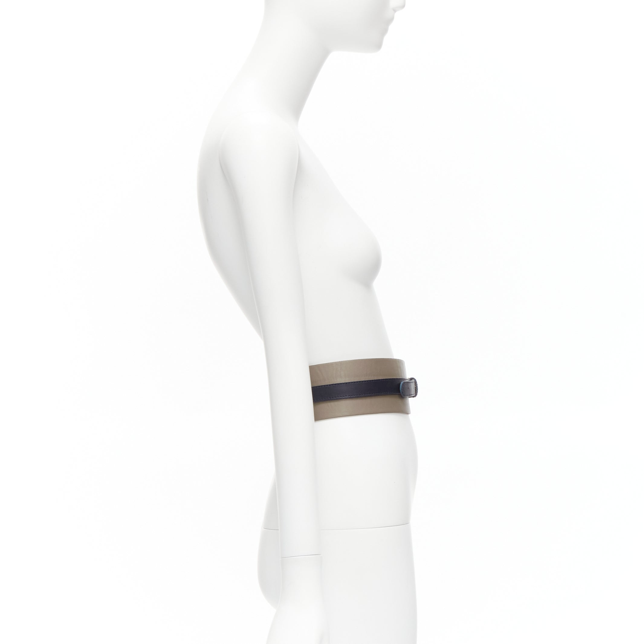 Maison Boinet Medusa Oval Black Belt - 4