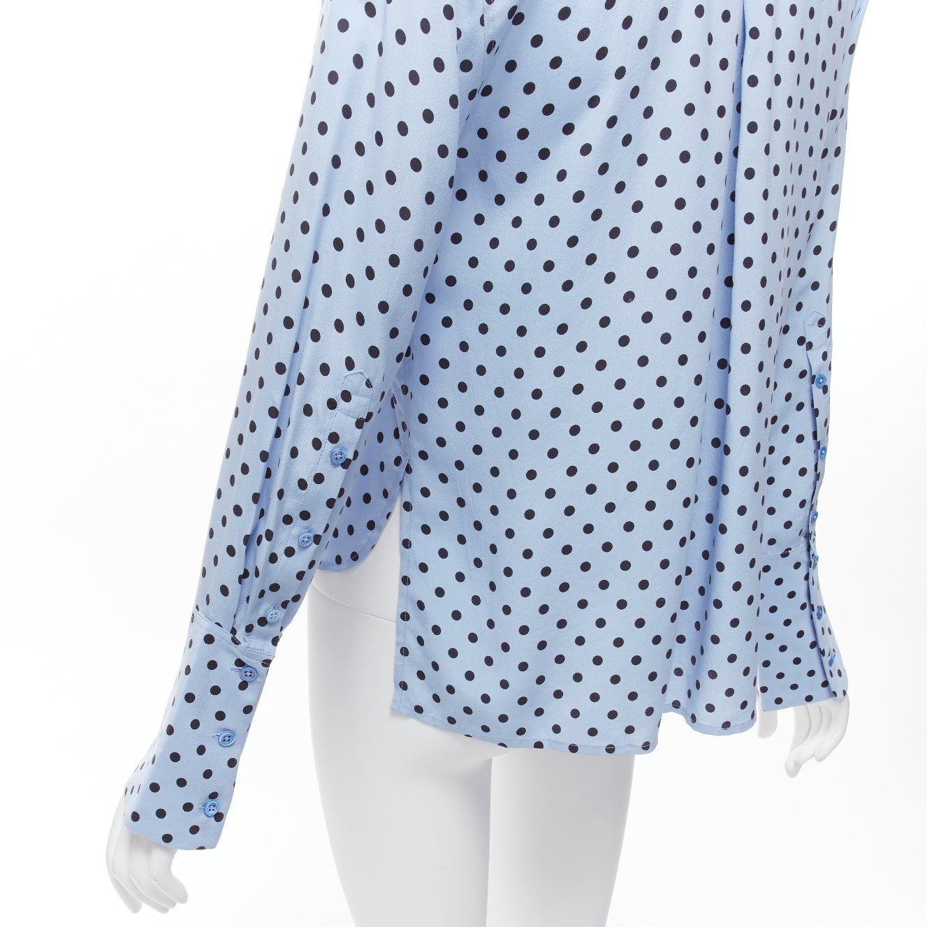 Equipment Polka Dot Shirt - Back view