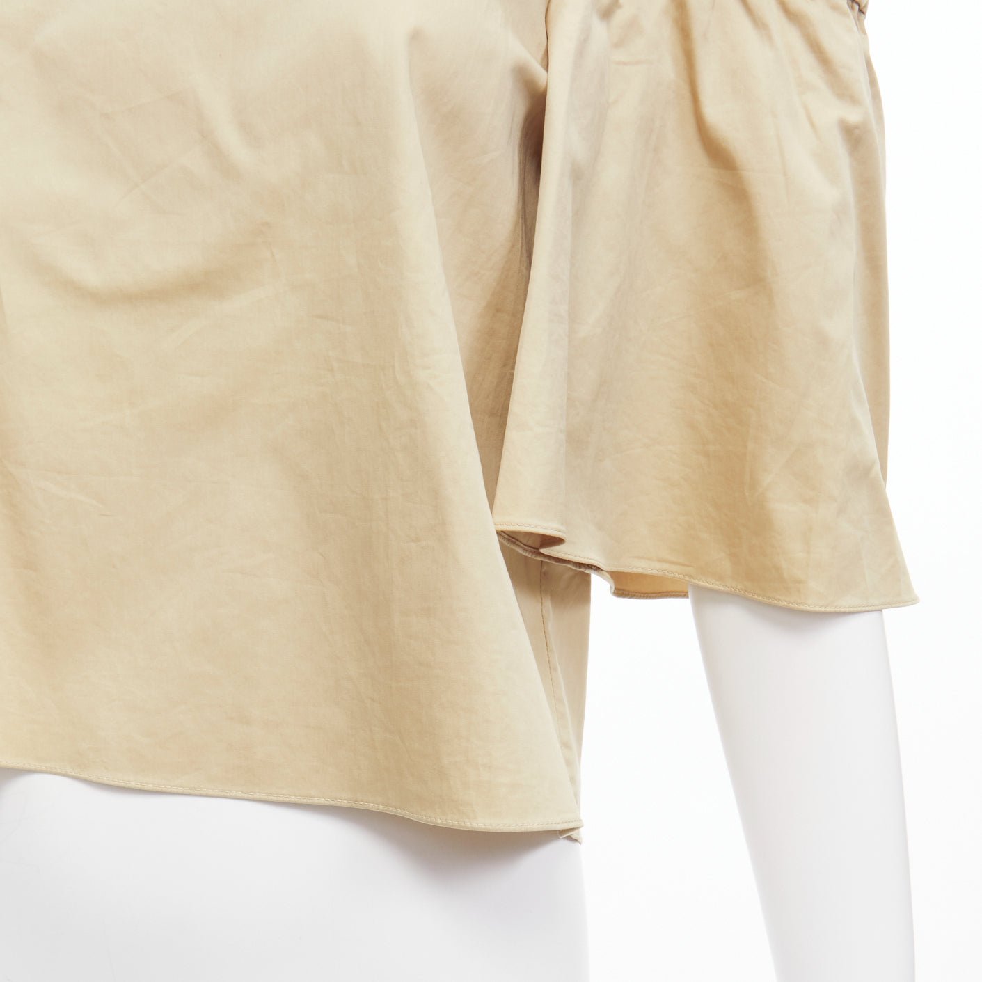 Tibi Off Shoulder Flare Top - Detail 2