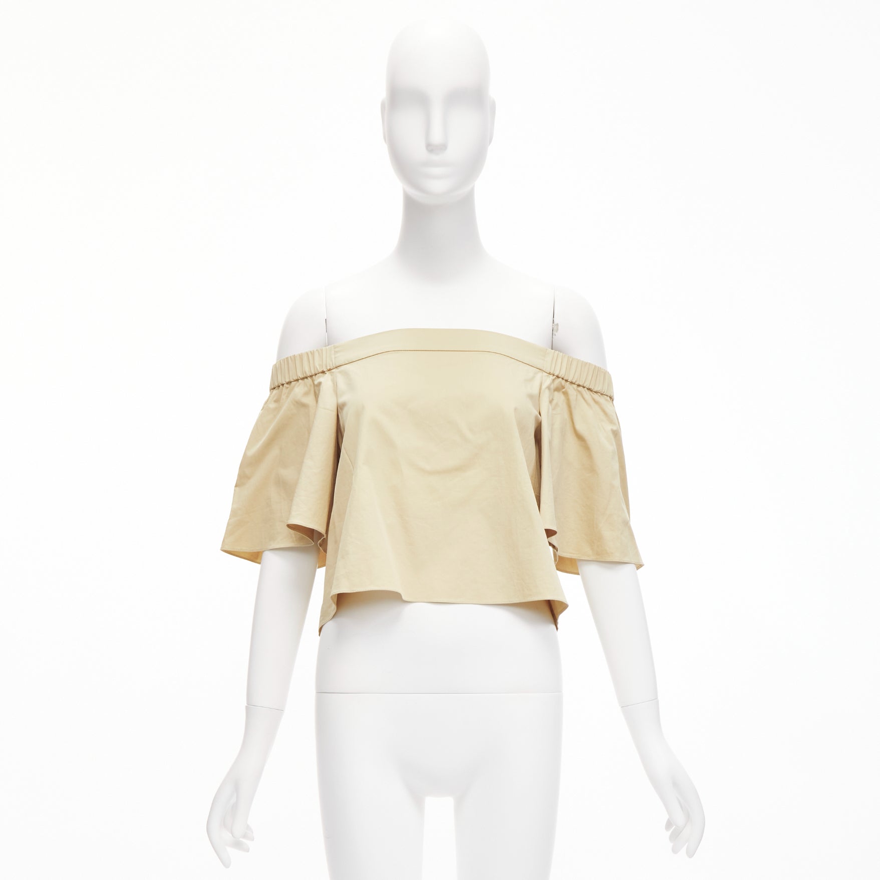 Tibi Off Shoulder Flare Top - Image 11
