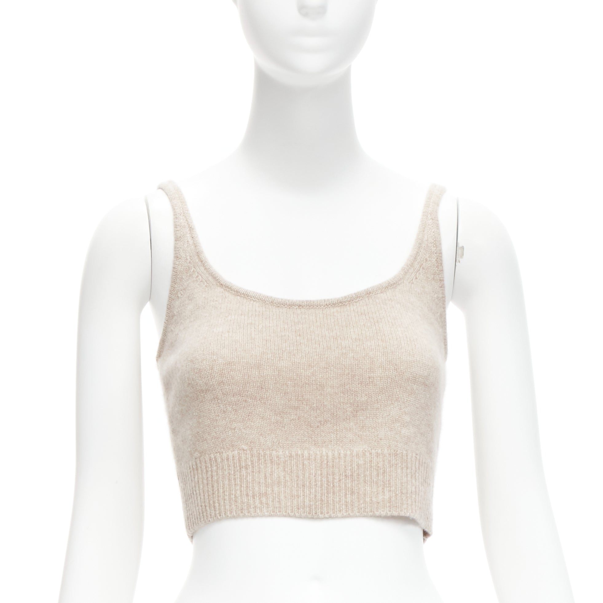 Reformation Cropped Cashmere Tank