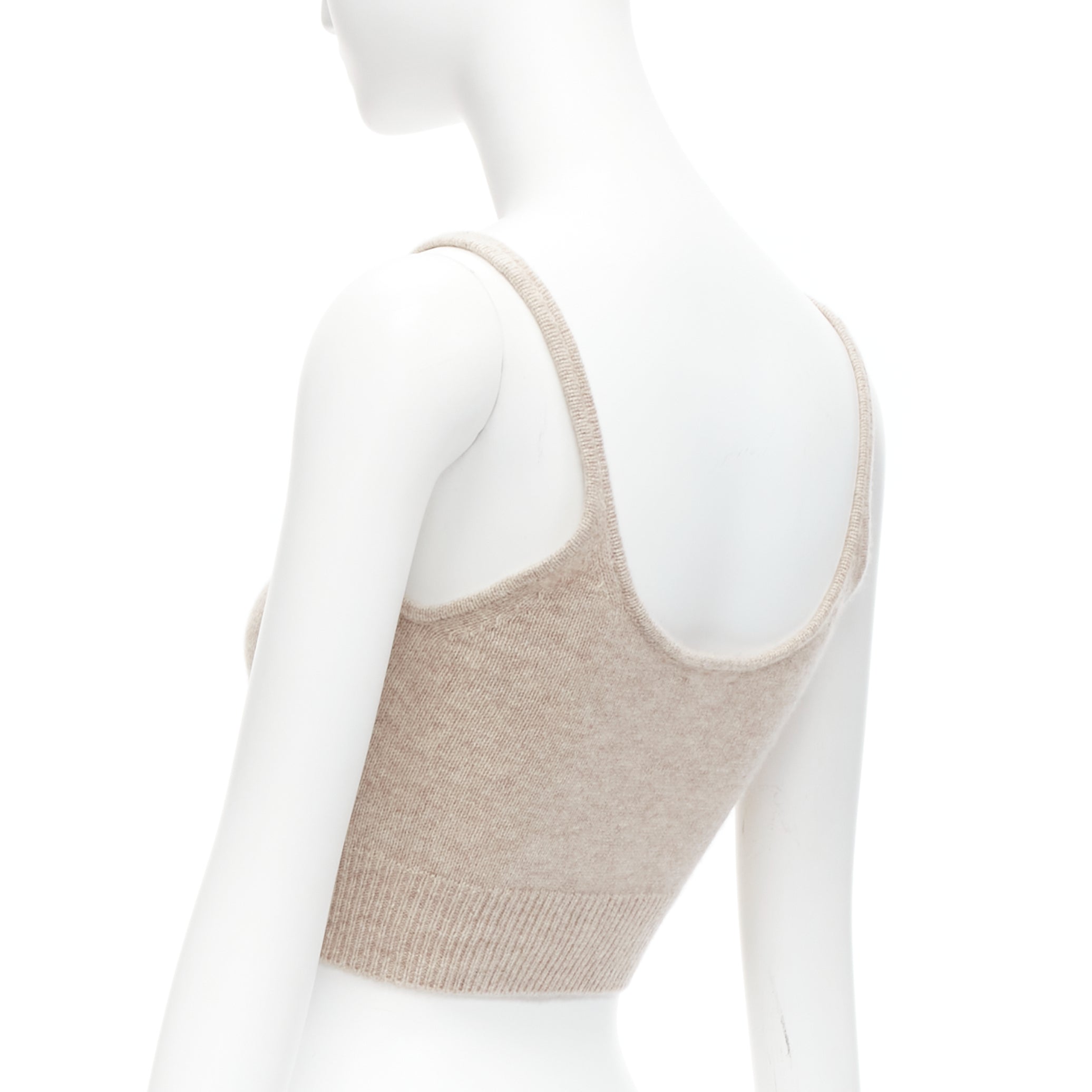 Reformation Cropped Cashmere Tank - Detail 1