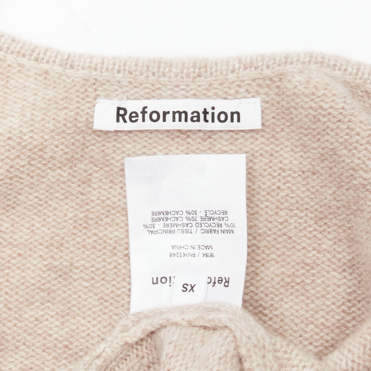 Reformation Cropped Cashmere Tank - Image 10
