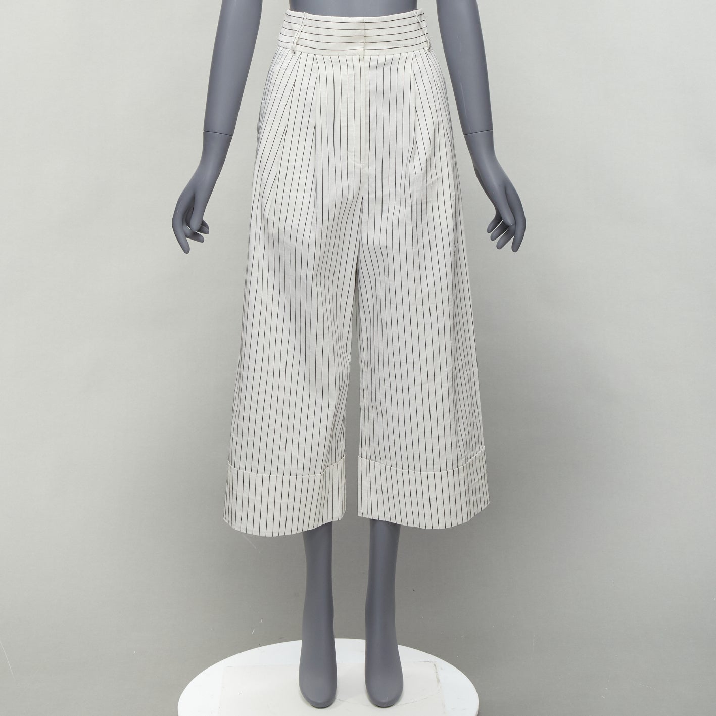 Tibi Pinstriped Pants - Image 11