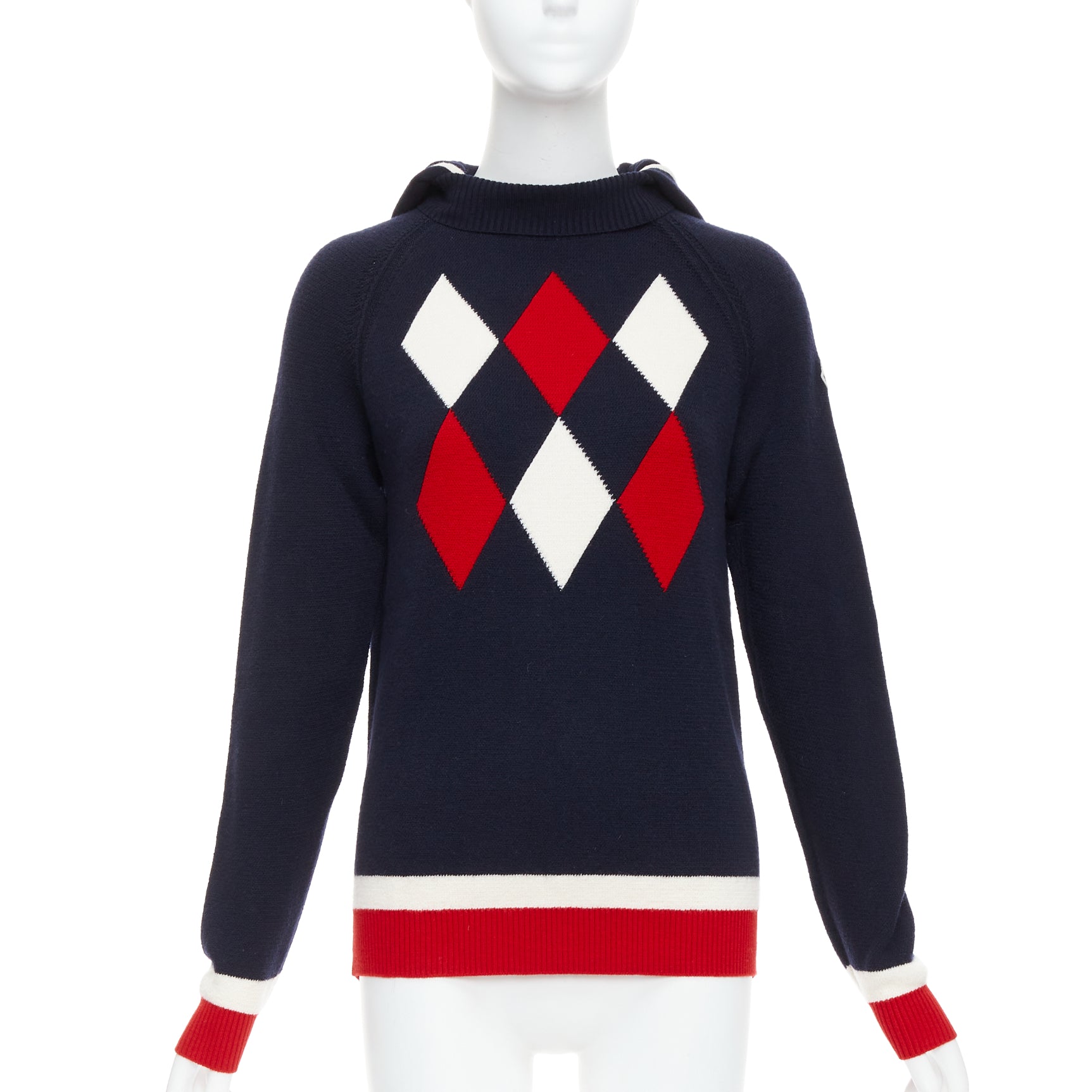 Moncler Argyle Turtleneck Sweater
