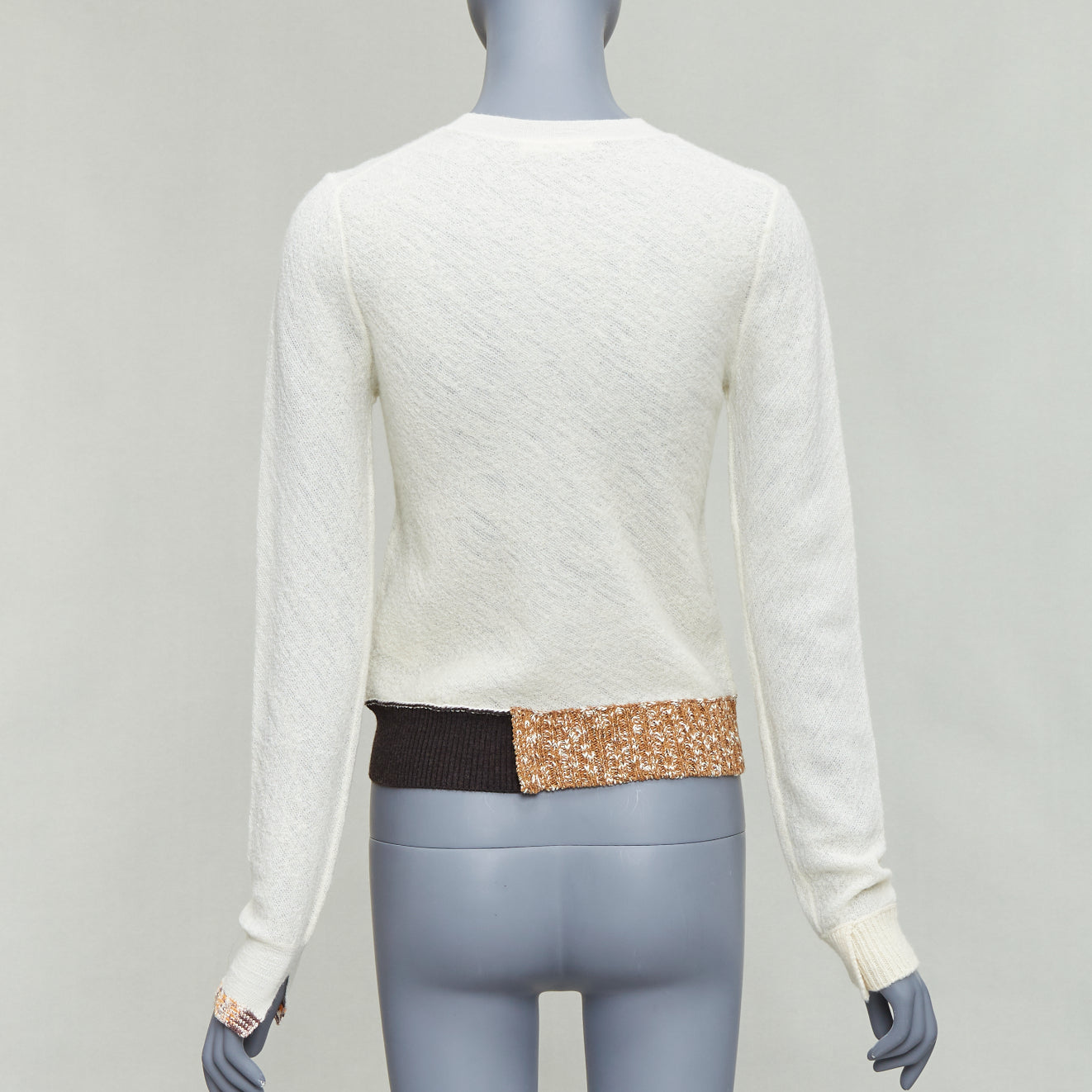 Celine Colorblock Hem Sweater - Side view