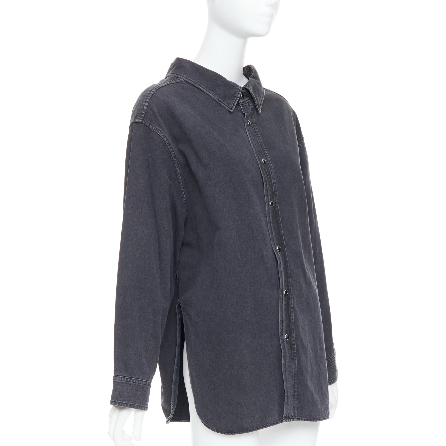 Balenciaga Denim Swing Shirt