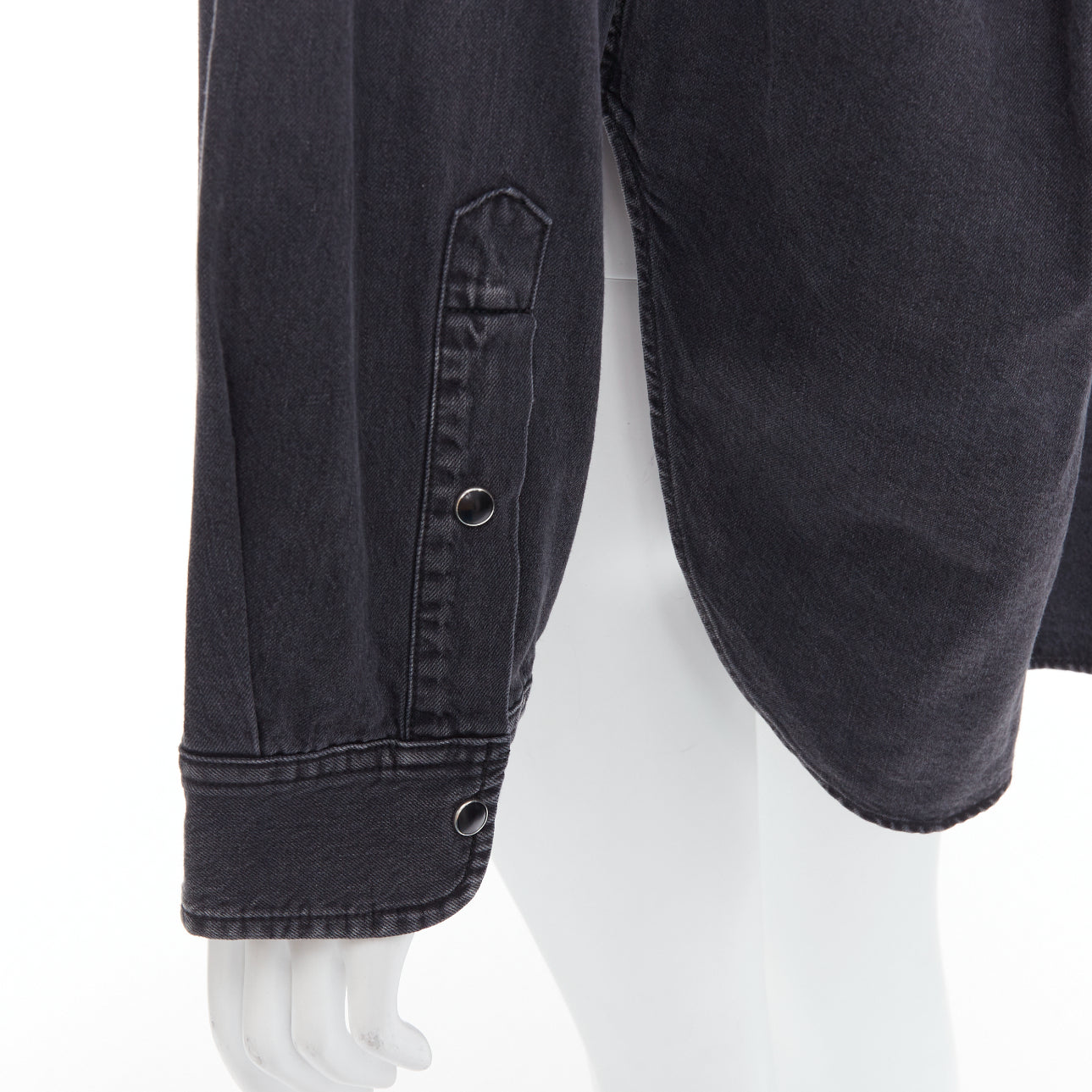 Balenciaga Denim Swing Shirt - Detail 2