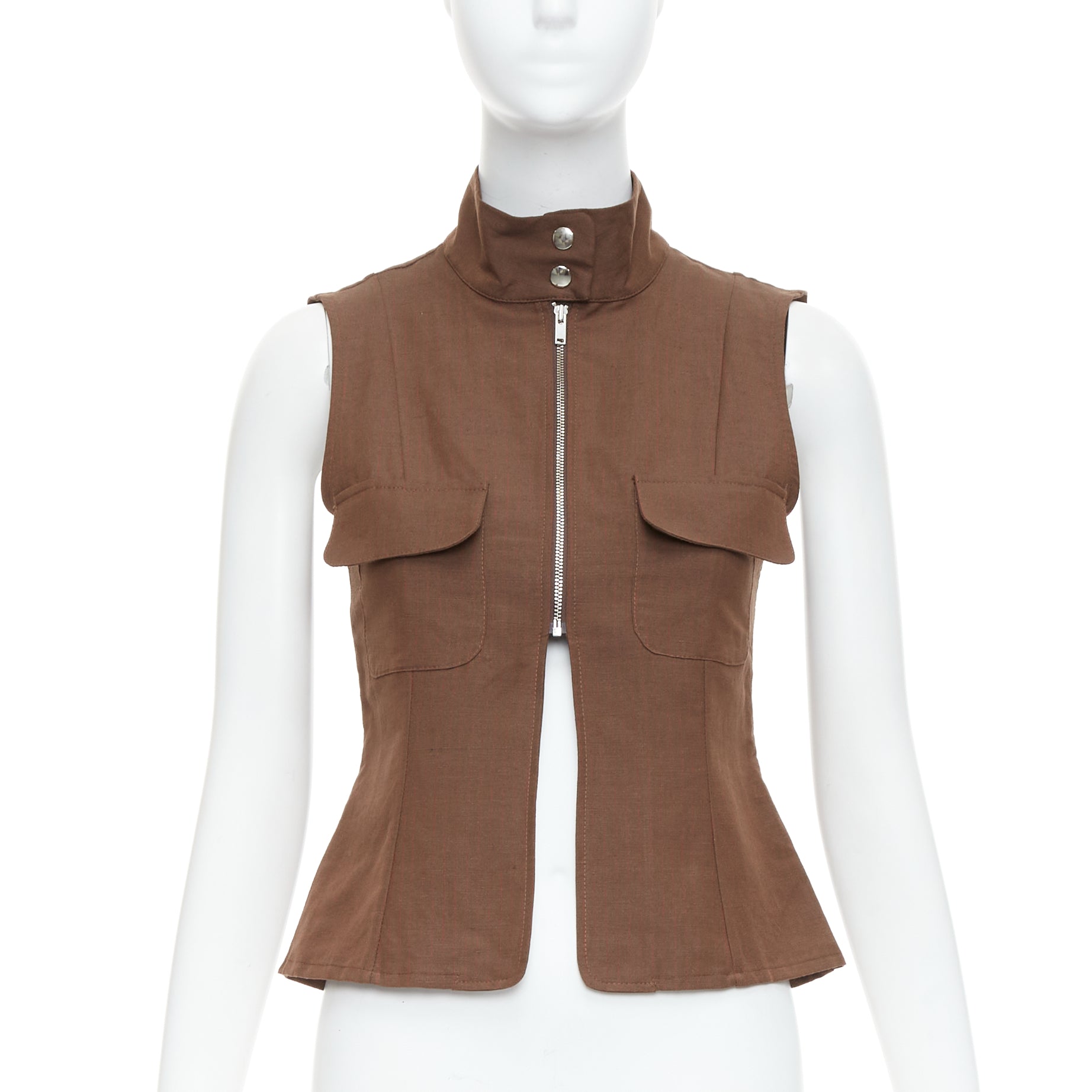 Paloma Wool Brown Sleeveless Top