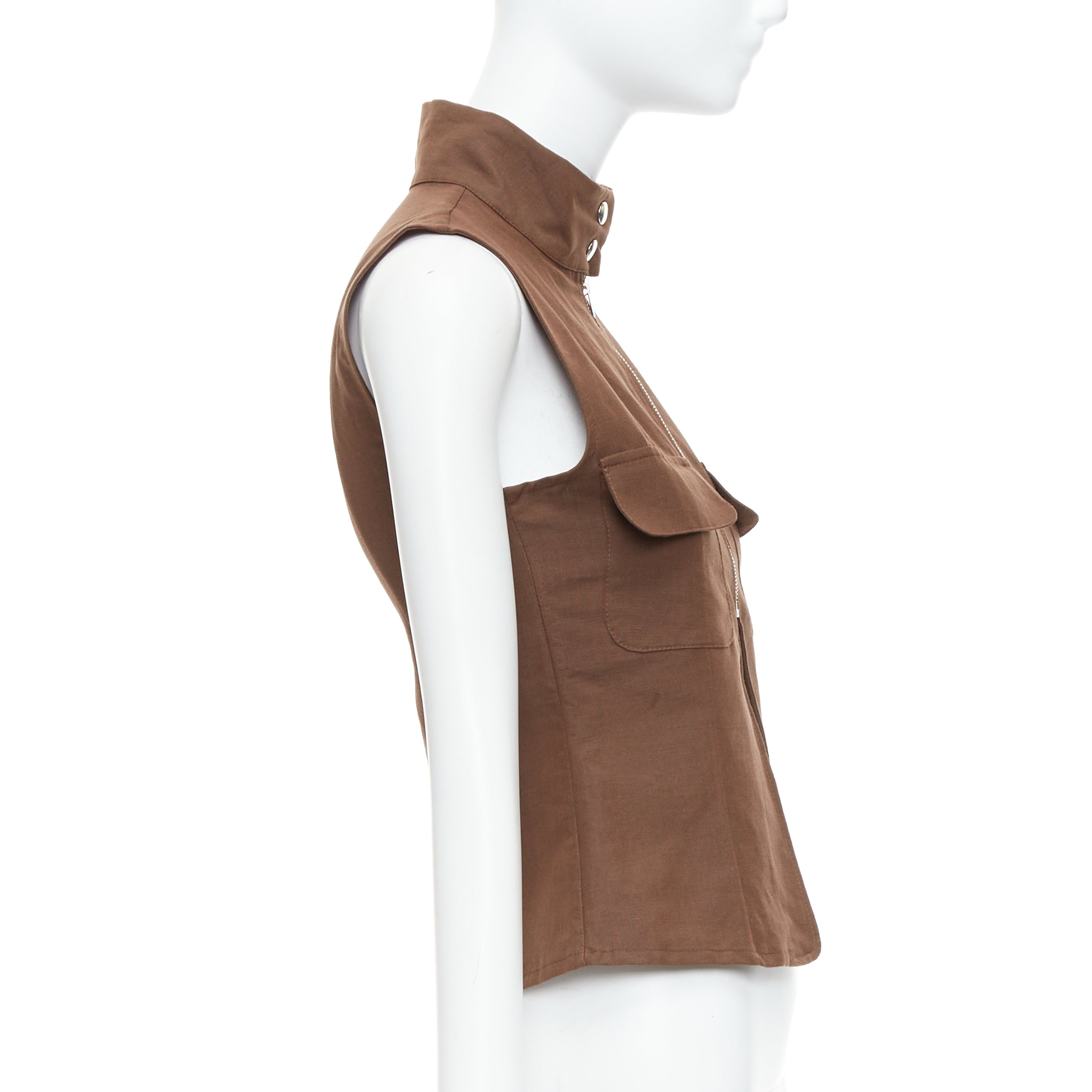 Paloma Wool Brown Sleeveless Top - Side view