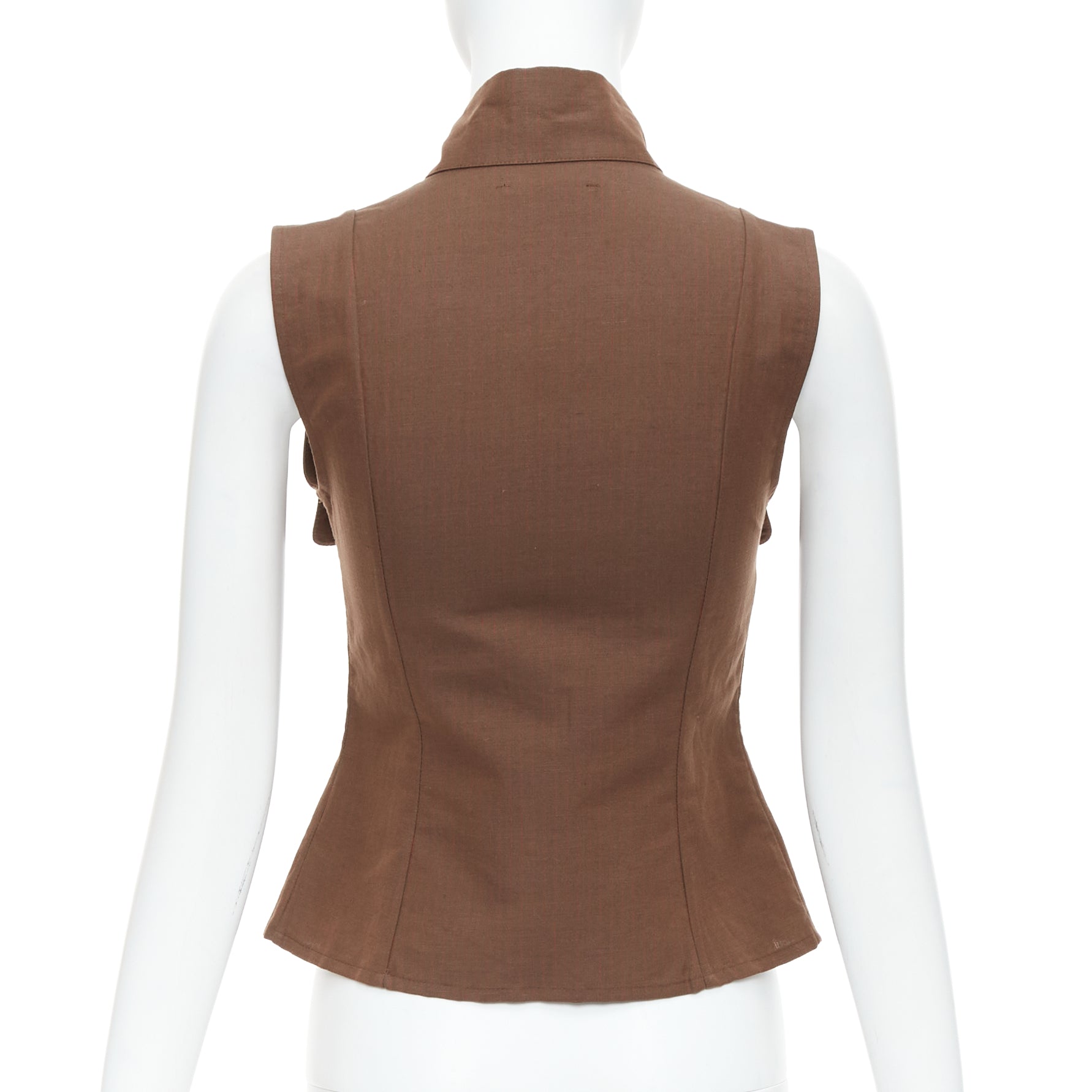 Paloma Wool Brown Sleeveless Top - Detail 1