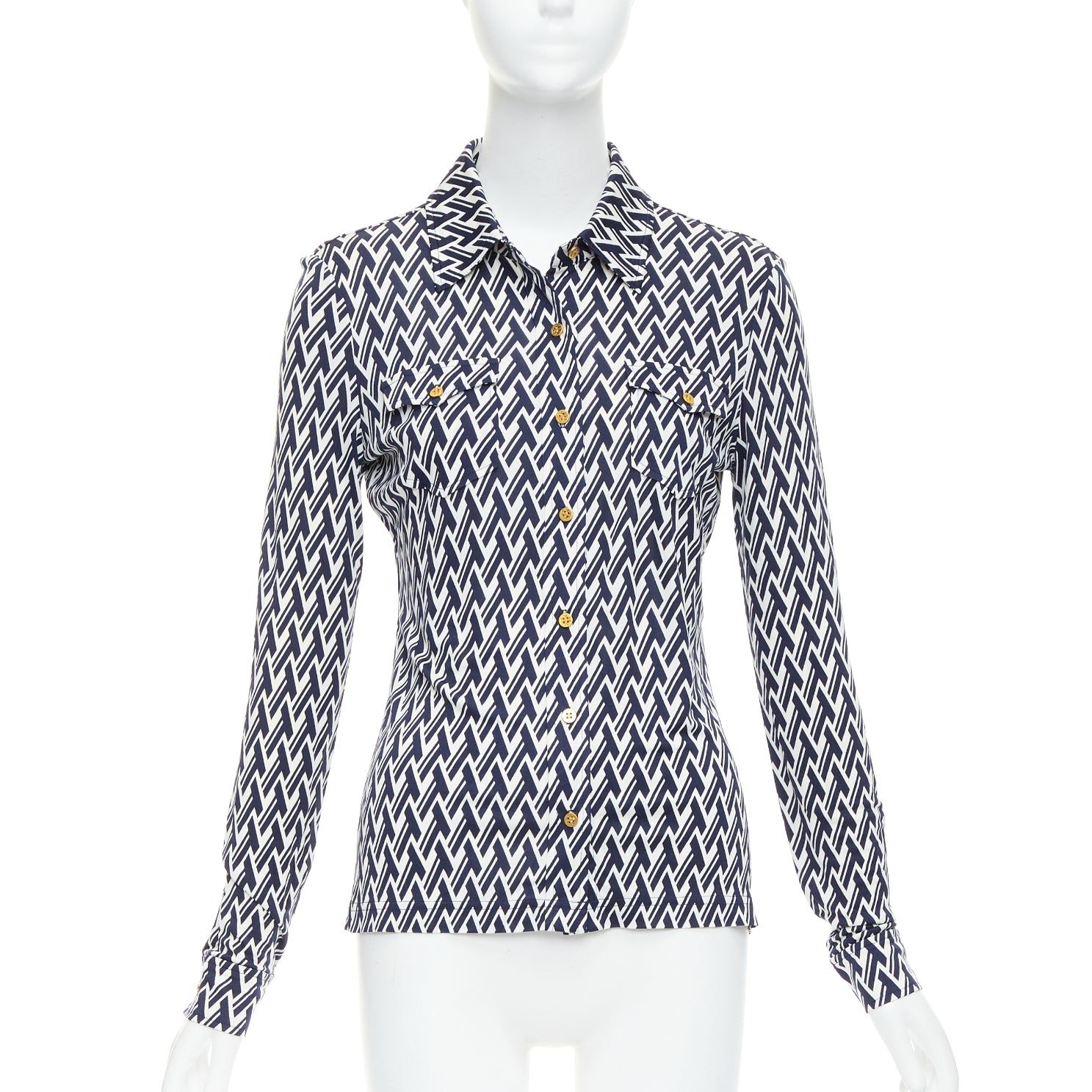 Tory Burch Monogram Print Shirt
