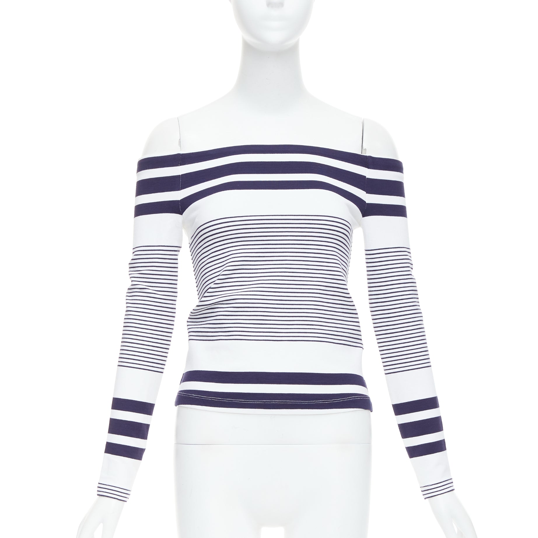 Rosetta Getty Striped Sailor Top
