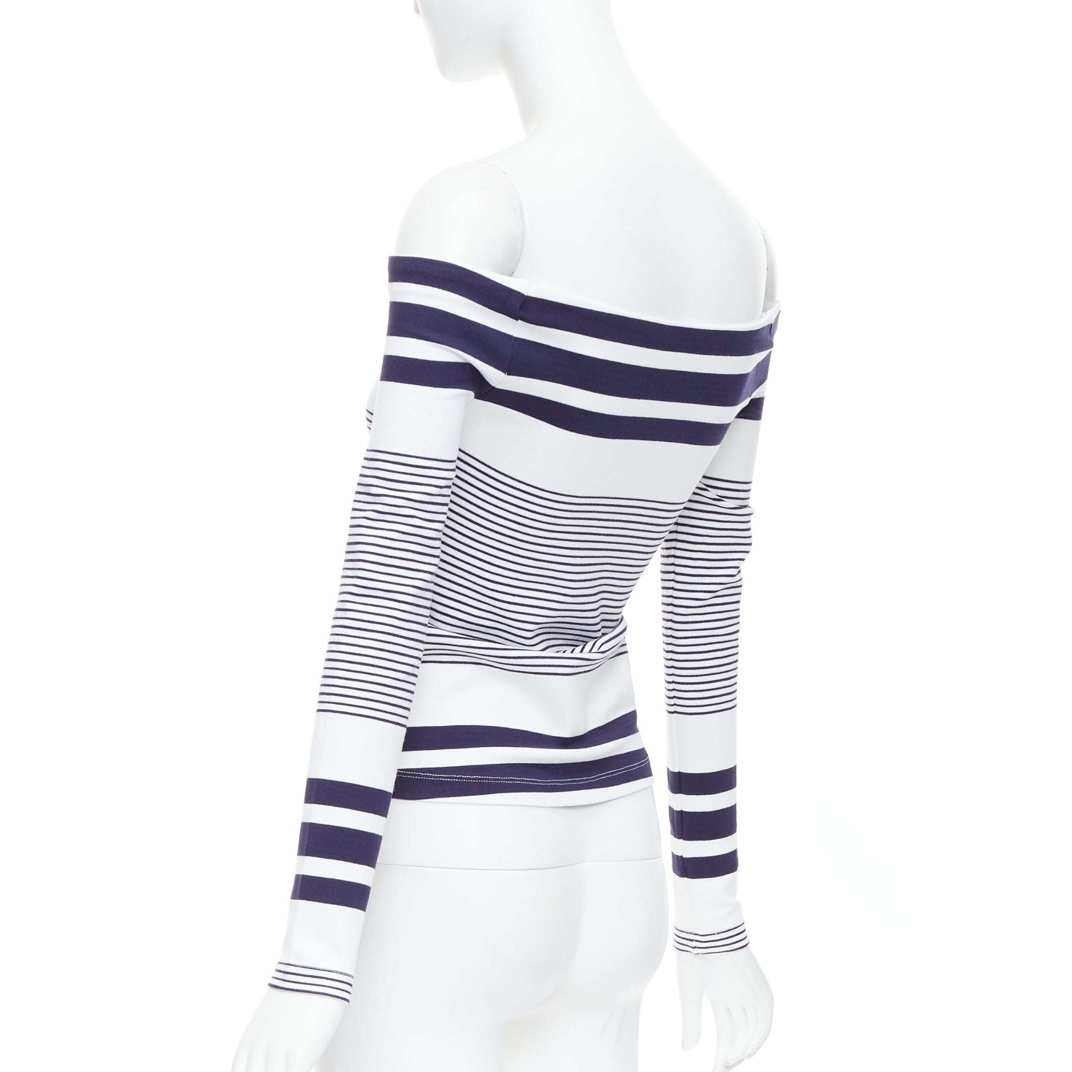 Rosetta Getty Striped Sailor Top - Detail 1
