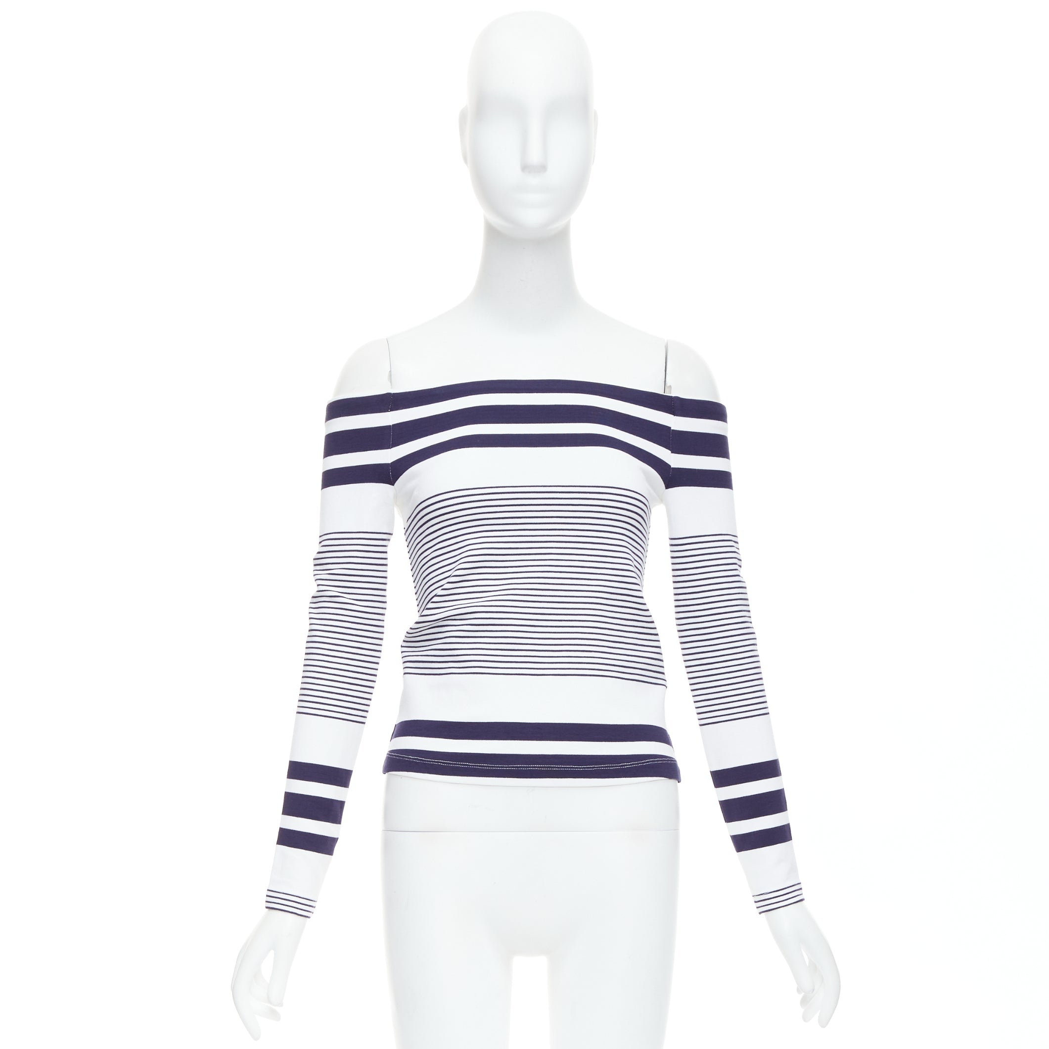 Rosetta Getty Striped Sailor Top - Image 11