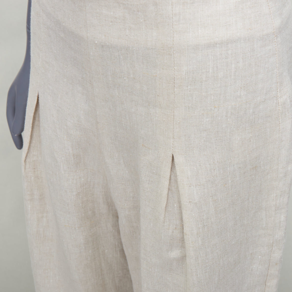 Reformation Linen Crop Set - Back view