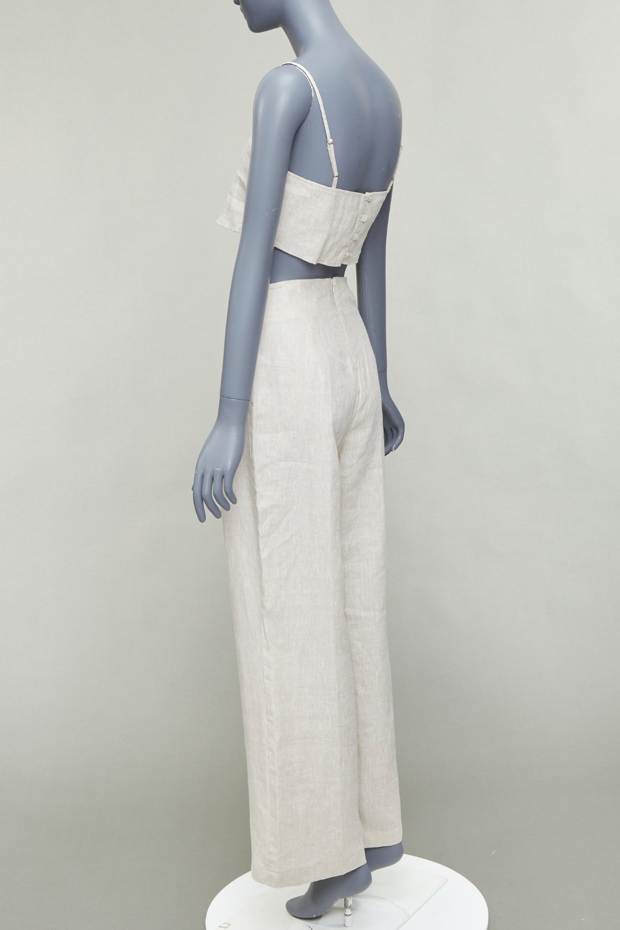 Reformation Linen Crop Set - Detail 1