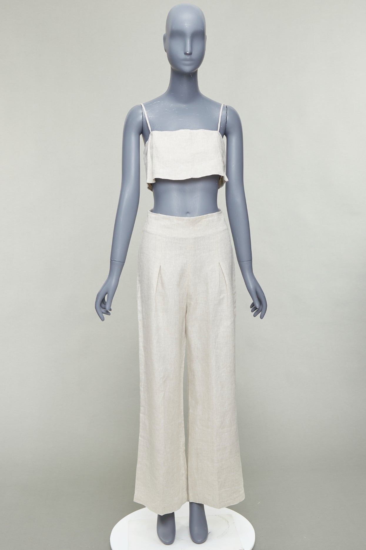 Reformation Linen Crop Set - Image 13