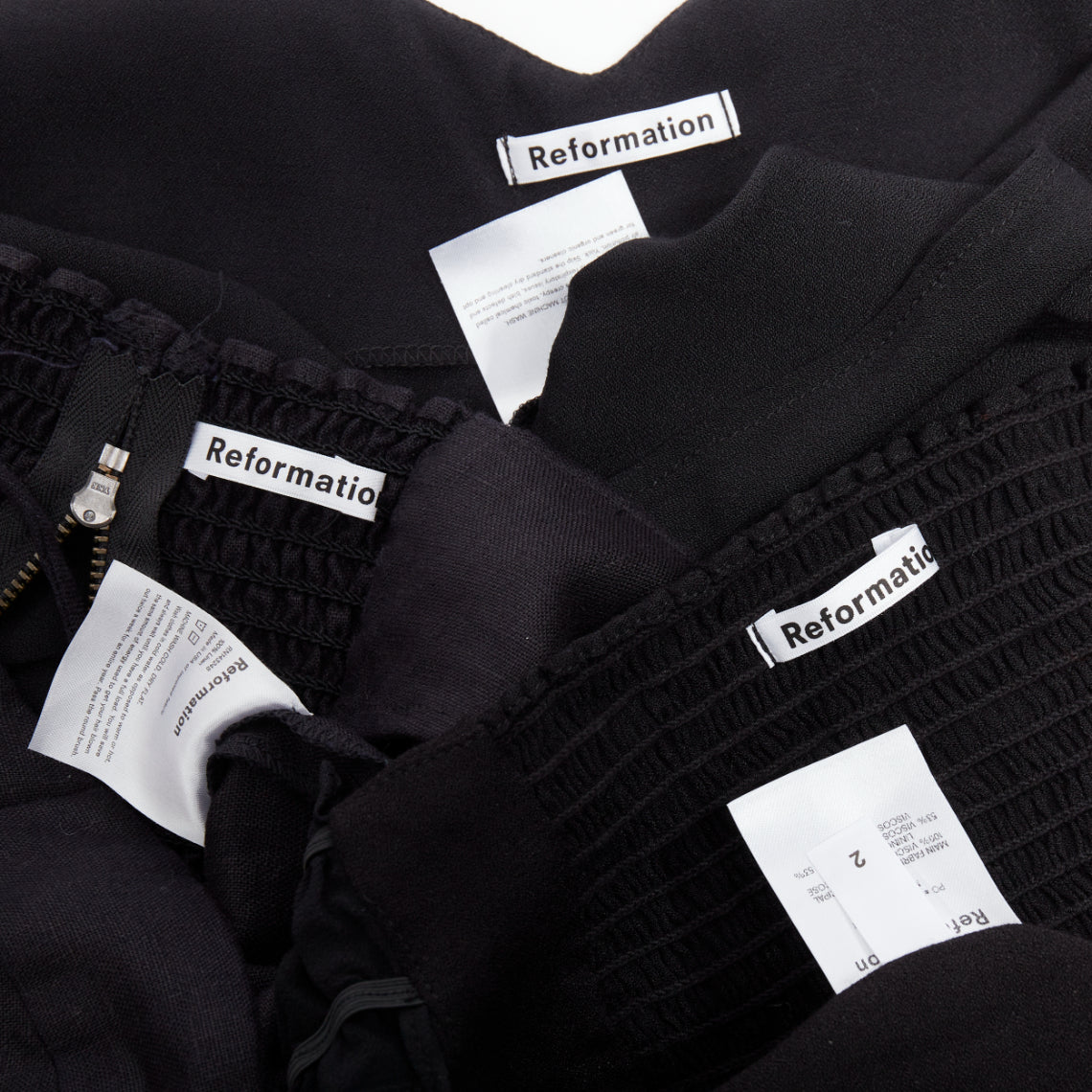 Reformation Set of Linen Tops - Image 18