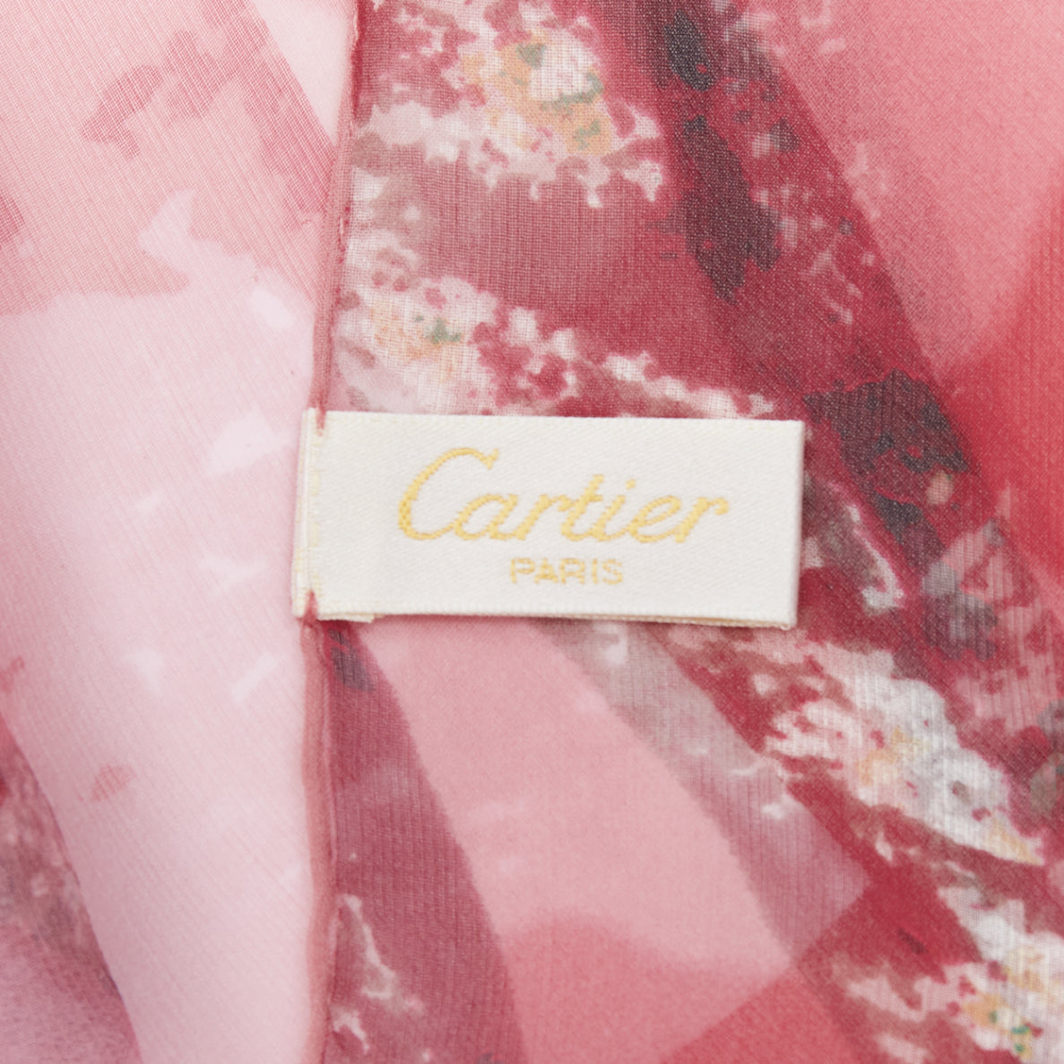 Cartier Panther Print Scarf - Image 10