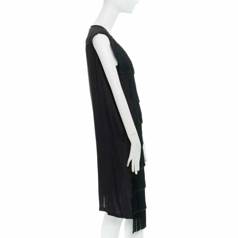 Dries Van Noten Fringe Flapper Dress - 4
