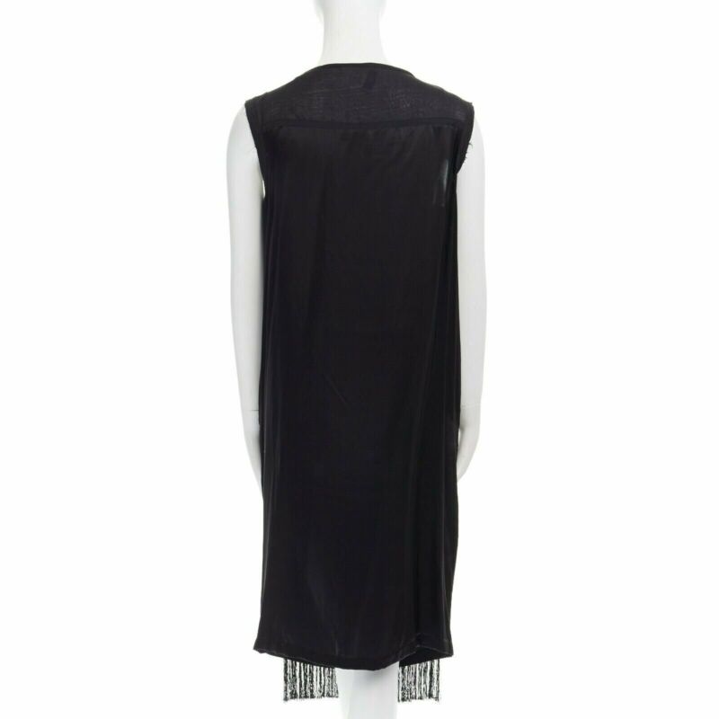 Dries Van Noten Fringe Flapper Dress - Side view