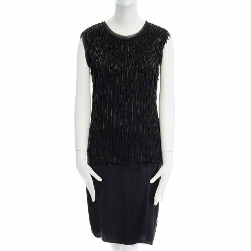 Lanvin Beaded Flapper Dress