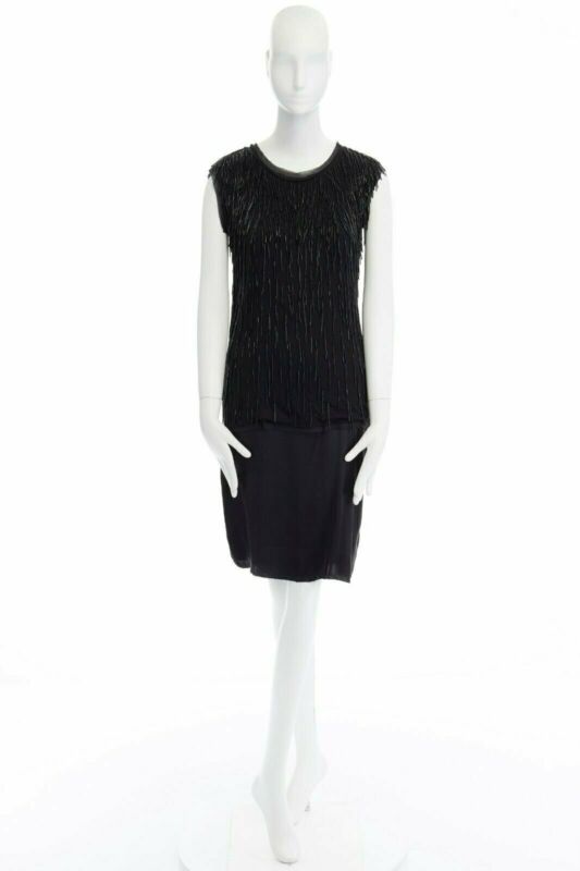 Lanvin Beaded Flapper Dress - Image 12