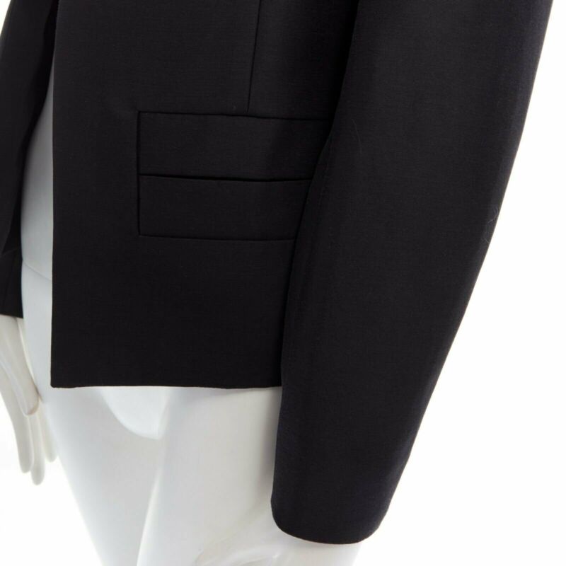 Balenciaga Black Leather Jacket - Detail 2