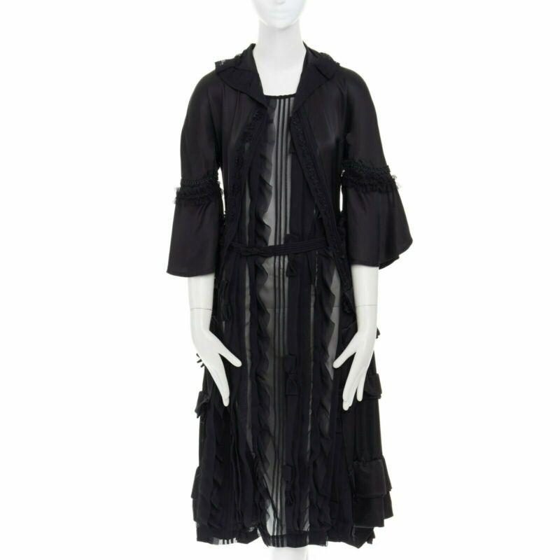 Comme Des Garcons Victorian Ruffle Dress