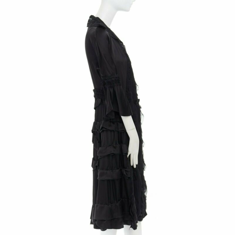 Comme Des Garcons Victorian Ruffle Dress - Side view