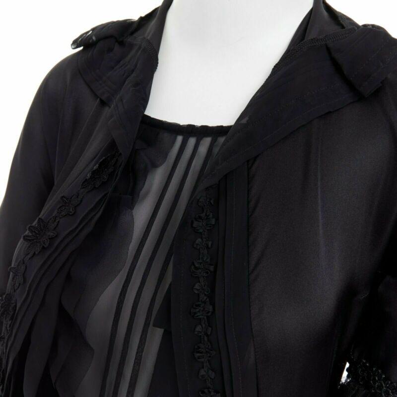 Comme Des Garcons Victorian Ruffle Dress - Detail 2