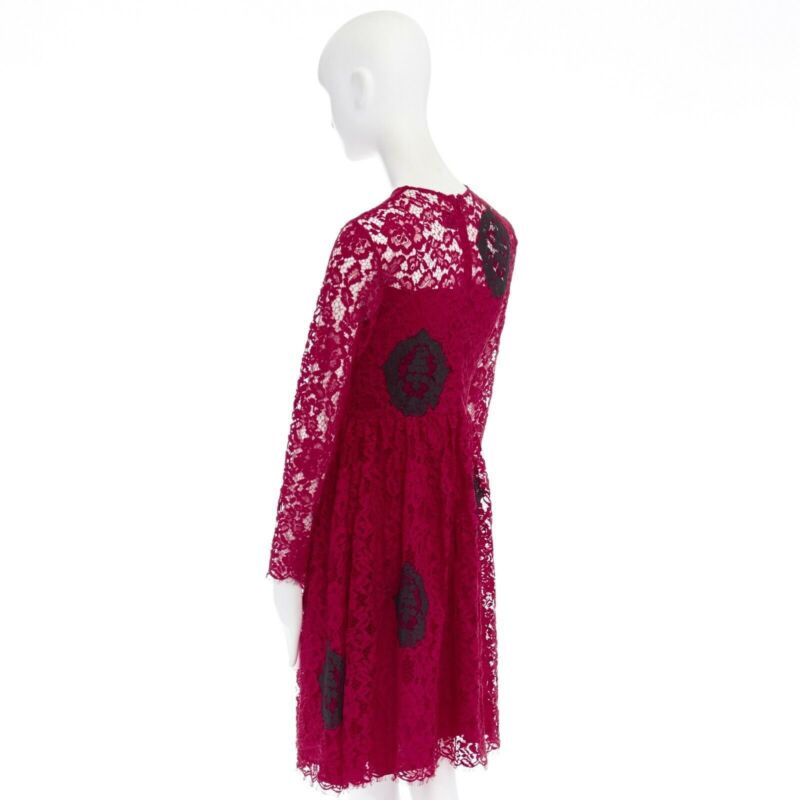 Huishan Zhang Floral Embroidered Dress - Image 6