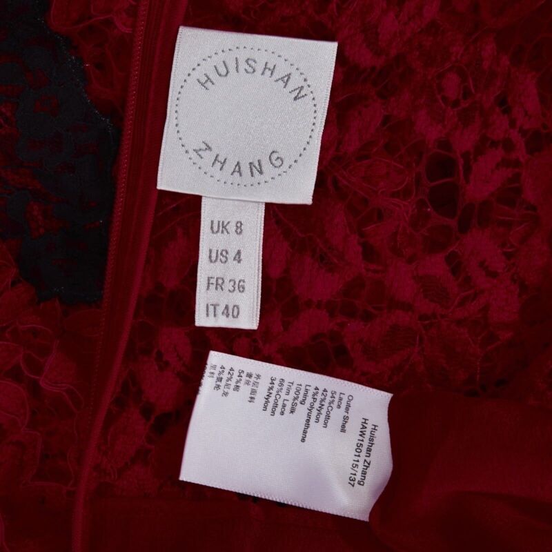 Huishan Zhang Floral Embroidered Dress - Image 10