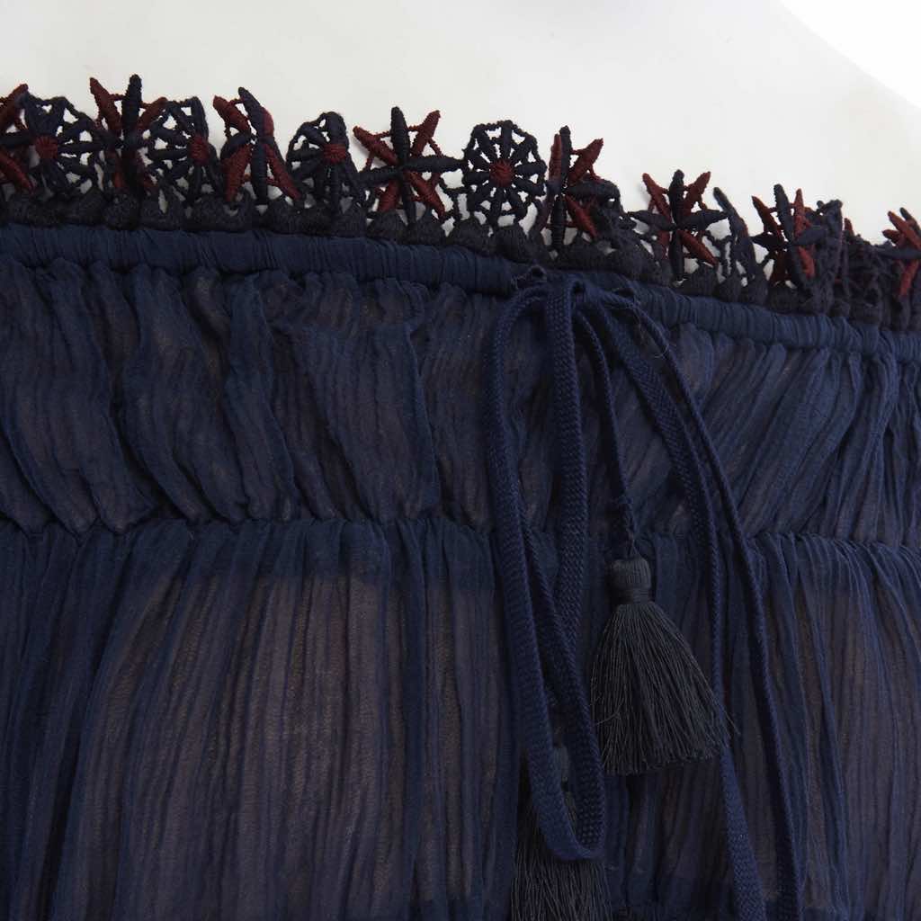 Chloe Boho Lace Dress - Back view