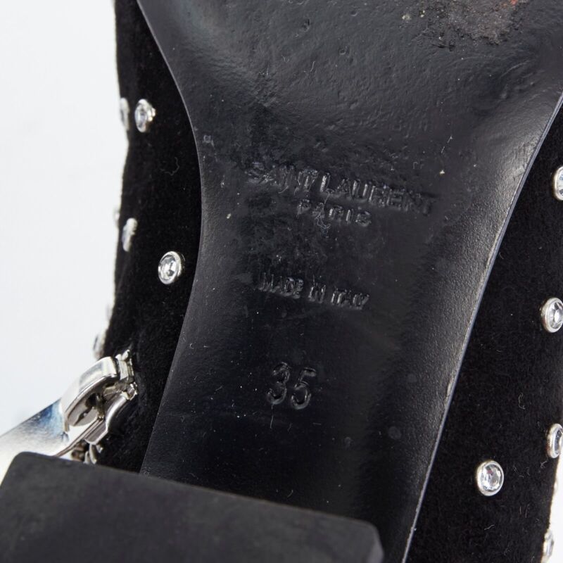 Saint Laurent Strass Embellished Boots - Image 13