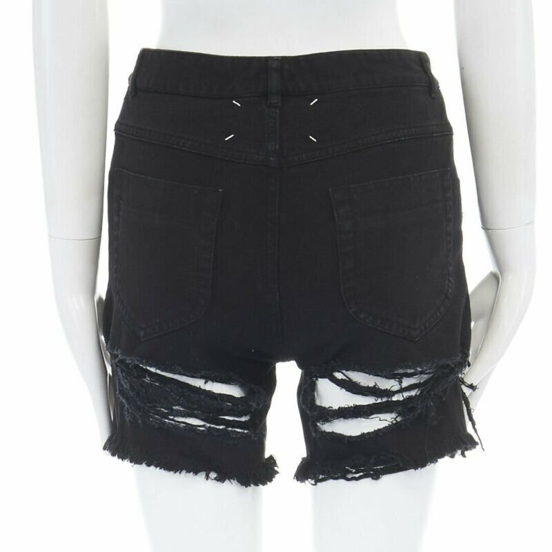 Maison Martin Margiela Shredded Ripped Jeans - Side view