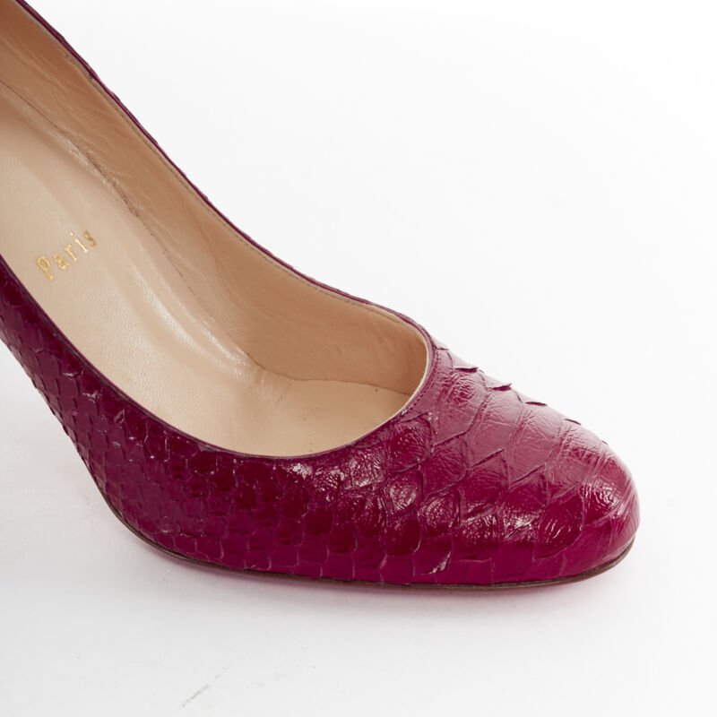Christian Louboutin Glossy Round Pumps - Detail 2