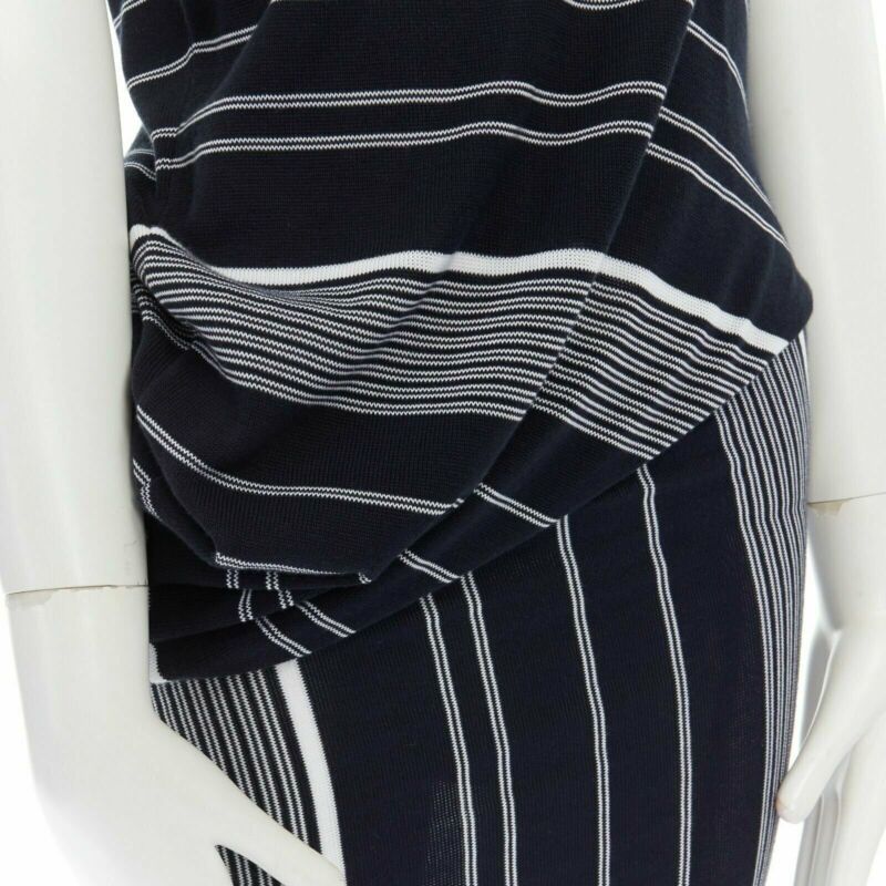 Stella Mccartney Stripe Knit Dress - Back view