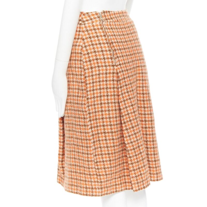 Celine Check Pleat Skirt - Detail 2
