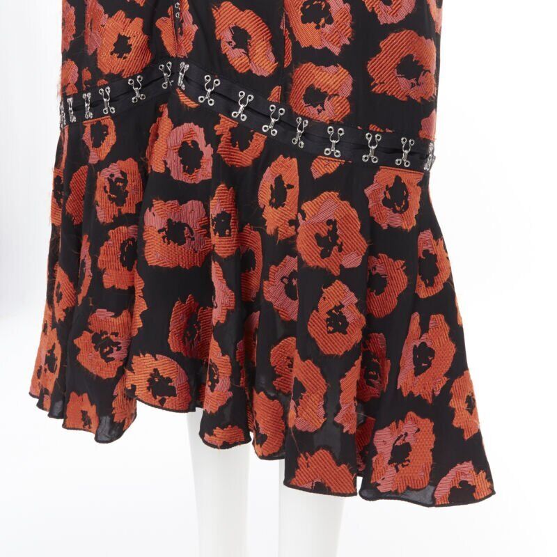 Proenza Schouler Ruffle jacquard dress - Back view