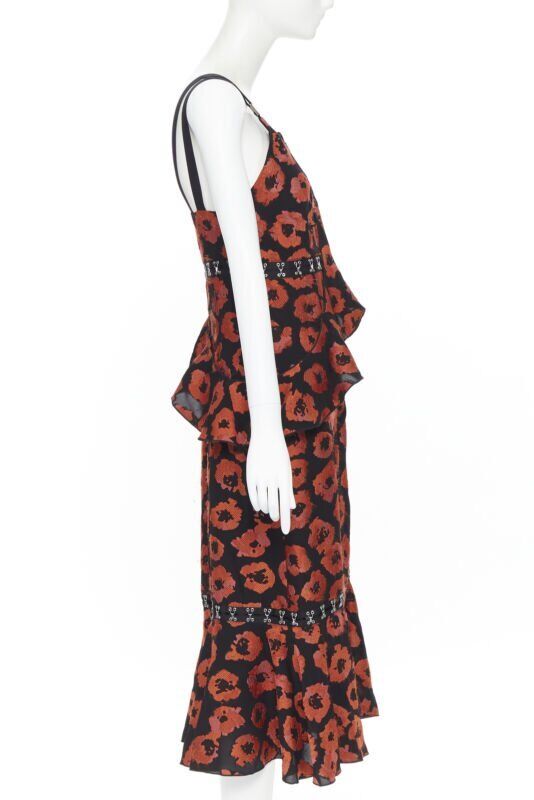 Proenza Schouler Ruffle jacquard dress - Side view